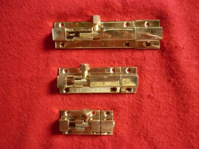 34 cerrojo bronce Perfil